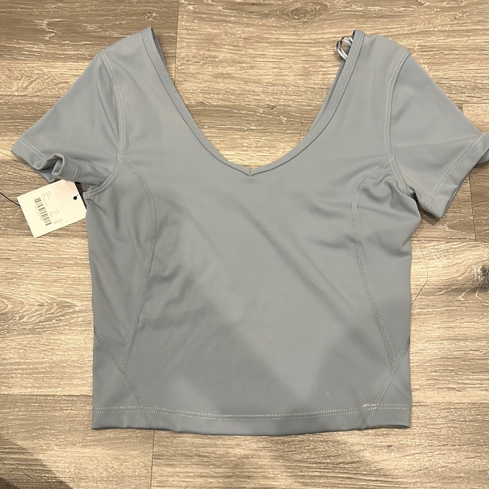 Pure Barre Cropped Align Tee